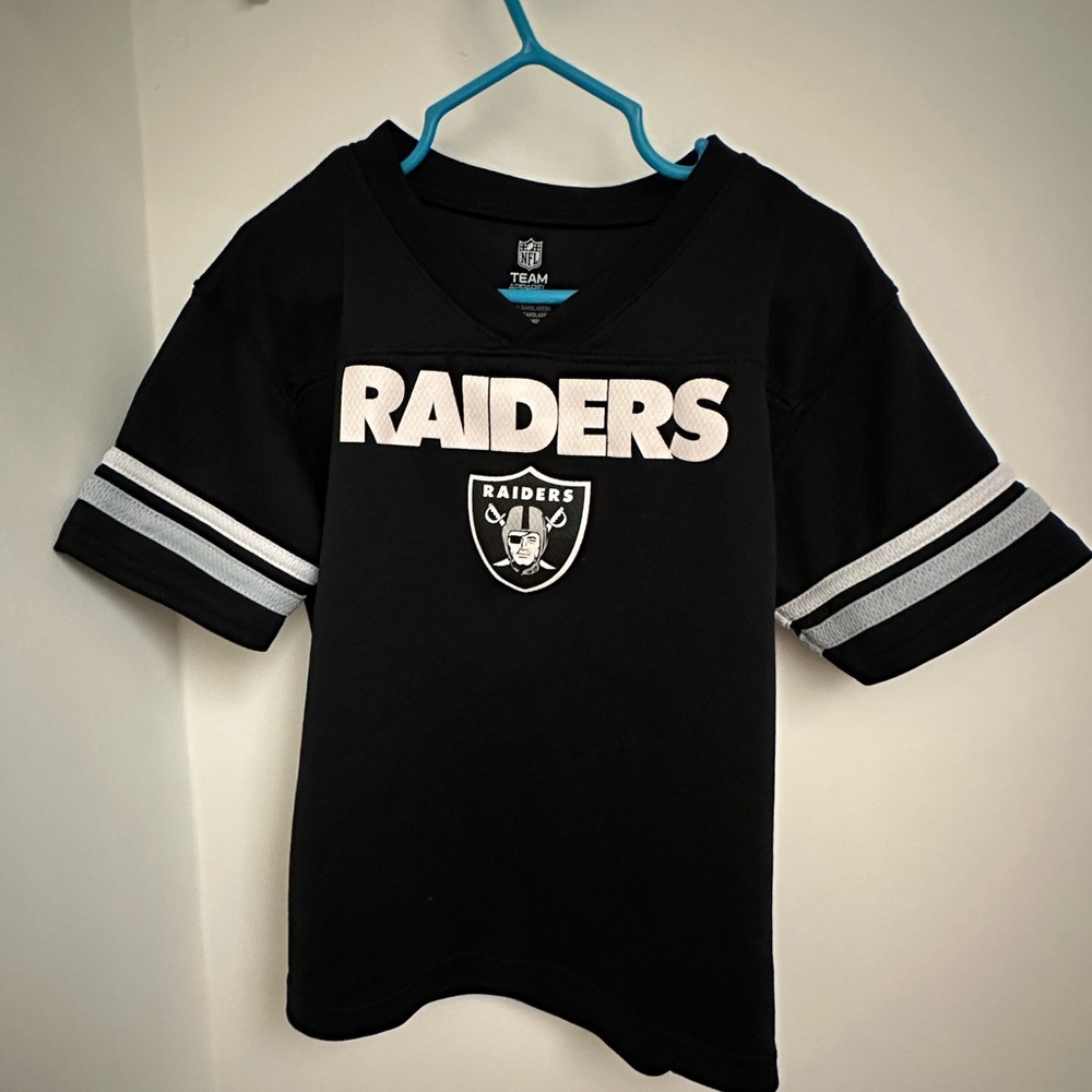 NFL Kids Raiders Black Shirt